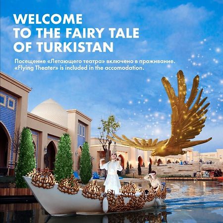 Karavansaray Turkistan Harbour Hotel -Flying Theatre Access Εξωτερικό φωτογραφία The poster of the project
