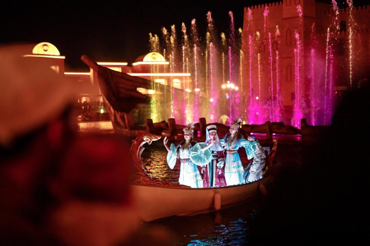 Karavansaray Turkistan Harbour Hotel -Flying Theatre Access Εξωτερικό φωτογραφία The Dubai Fountain