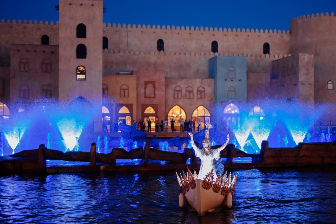 Karavansaray Turkistan Harbour Hotel -Flying Theatre Access Εξωτερικό φωτογραφία Al-Jaazir Fountain